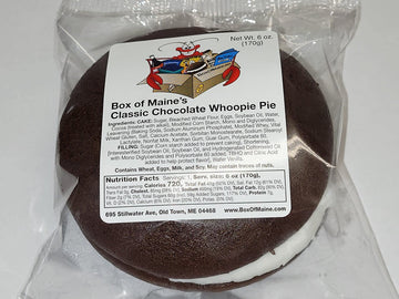 Box of Maine Classic Chocolate Whoopie Pies - 8 Count