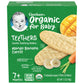 Gerber Organic For Baby Teethers, Mango Banana Carrot, Gentle Teething Wafers, Made With Non-Gmo Ingredients, 12 Individually Wr