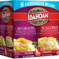 Idahoan Au Gratin and Scalloped Homestyle Casserole Potatoes, Made with Gluten-Free 100-Percent Real Idaho Potatoes, Combo Pack 