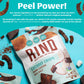 Rind Snacks | Dark Cocoa Sea Salt Coconut Crisps | Dried Fruit Superfood | Snack Chips | All Natural | Low Carbs | High In Fiber
