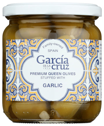 Garcia De La Cruz Garlic Stuffed Olives, 14 Oz