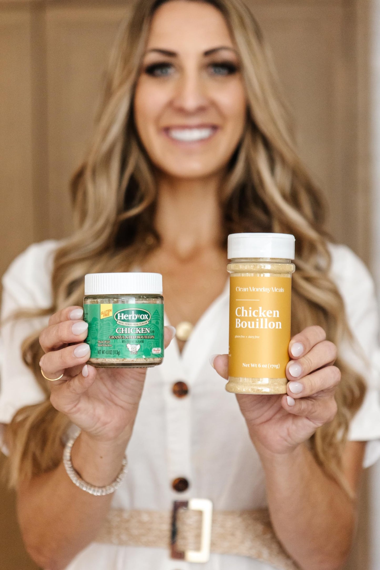 Clean Monday Meals | Chicken & Beef Bouillon | Gluten-Free  No artificial flavors or additives | Two Pack