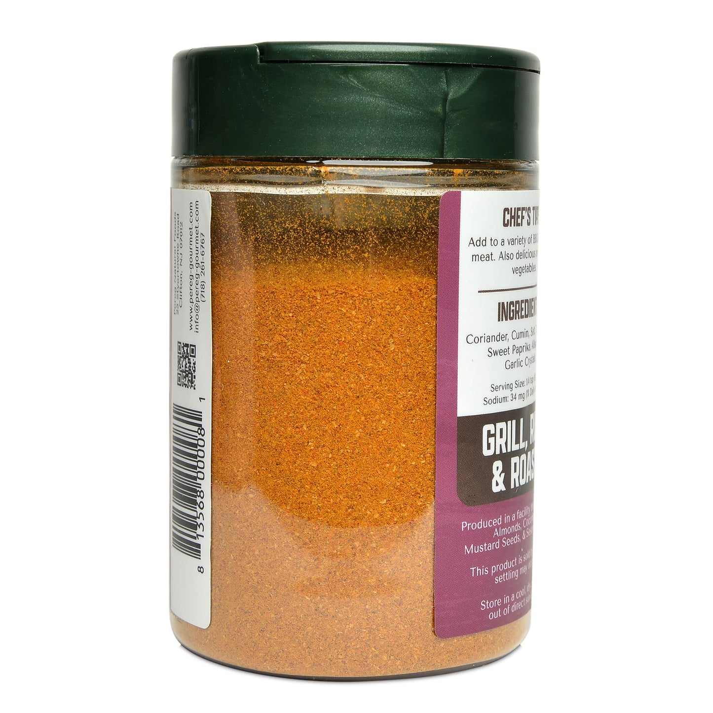 Pereg Shawarma Spice Seasoning (4.25 Oz) - Spice Rub for Meat, Beef, Gyro & Poultry - Grill Flavor - Middle Eastern Spice Mix -