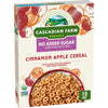 Cascadian Farm Organic Cinnamon Apple Cereal  No Added Sugar  Made with Whole Grain  Non-GMO  12 oz