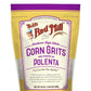 Bobs Red Mill Creamy White Corn Grits Hot Cereal, 24 oz Pack of 4, Natural