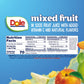 Dole Fruit Bowls Mixed Fruit In 100% Juice Snacks, 4Oz 24 Total Cups, Gluten & Dairy Free, Bulk Lunch Snacks For Kids & Adults