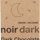 Jelina Chocolatier Organic Dark Chocolate  - Case of 8 - 3.52 OZ (8x3.52 OZ)