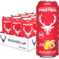 Bucked Up Lightly Carbonated Protein Soda | 25G Whey Isolate - Zero Sugar, Low Calorie, Caffeine Free, Clean Drink | Sparkling Protein Soda - 12 Pack, 16 Oz Cans (Peach Mango)