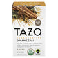 TAZO Organic Chai Black Tea Bags - 96 Total Tea Bags (16ct - Pack of 6) - Model 68782251