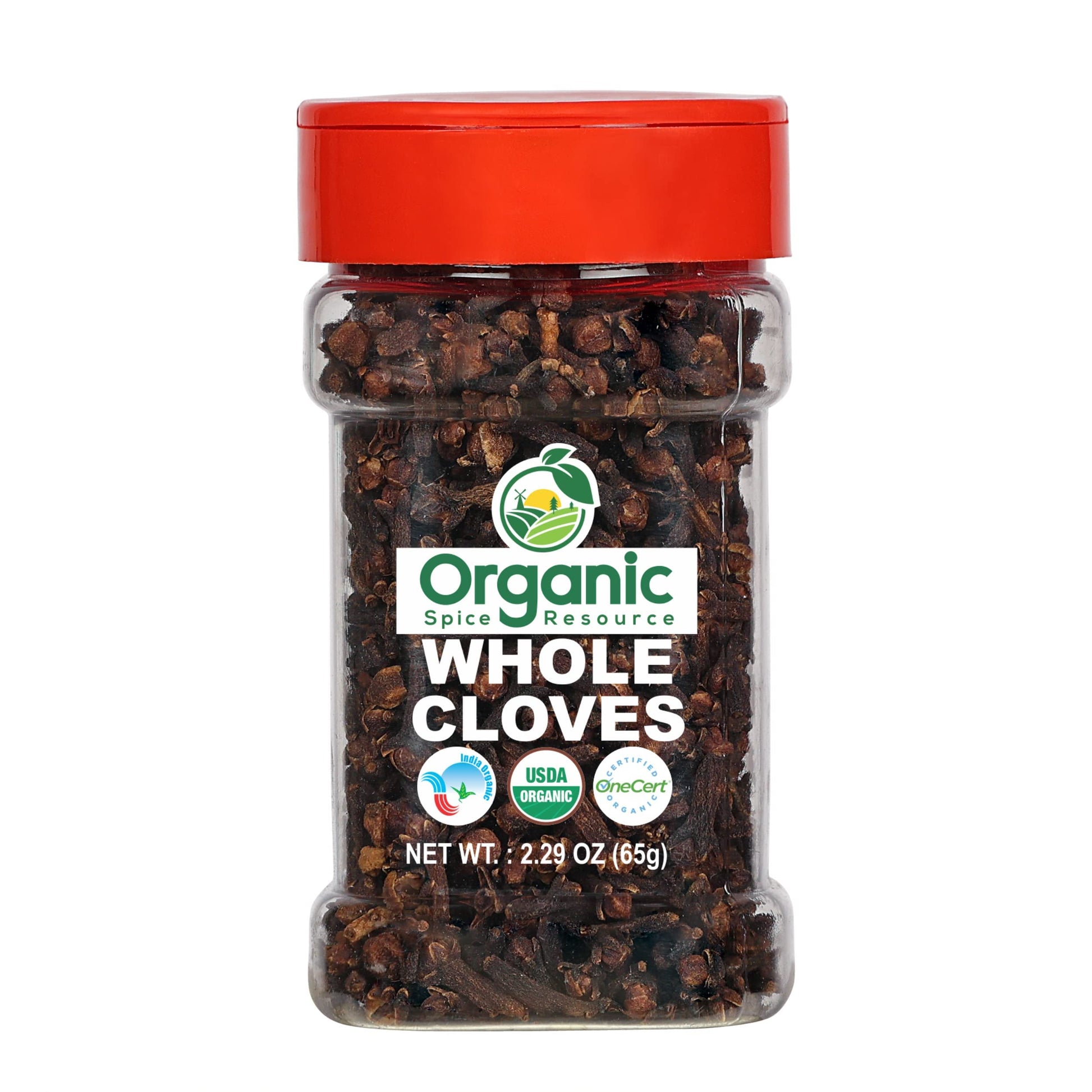 Organic Whole Cloves | 2.29 oz or 65g | USDA Organic Approved | Vegan | Non-GMO, All Natural Blend - 100% Raw and Natural from I