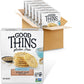 Good Thins Mixed Seed Rice Snacks Gluten Free Crackers, Bulk Snack Crackers, 6-3.5 oz Boxes