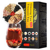 10 Bags Flavor Blendseng Ten Treasures Tea  Chinese Herbal Kidney Detox Tea For Men & Women  10 Precious Ingredients Formula (260G 10 Bags/Box)