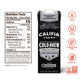 Califia Farms - Unsweetened Cold Brew Coffee Concentrate, 32 Oz, 100% Arabica, Shelf Stable, Plant Based, Vegan, Gluten Free, No