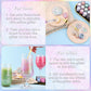 SigWong Iridescent Rainbow Edible Glitter - 5g Food Grade Cake Decorating Sprinkle for Cakes, Drinks, and Desserts