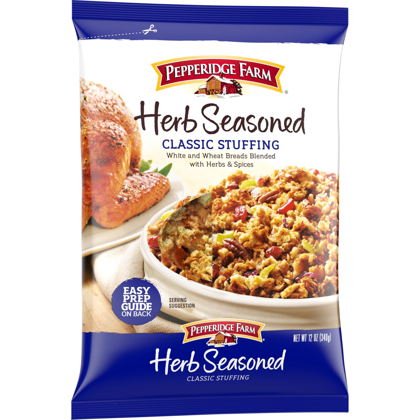 Pepperidge Farm Herb Seasoned Classic Stuffing  12 oz. Bag