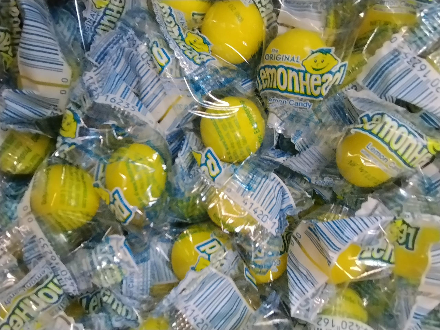 Lemonheads - 1 Lb Of Individually Wrapped Sweet Sour Hard Sucking Candy