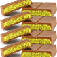 UniqBite Dubai Chocolate Bar Pistachio, 4 PACK, Milk Chocolate Bar with Pistachio Cream and Kataifi (Total 12.68 Oz - 360g)