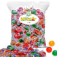 MIMA MIMA Sugar Free Hard Candy Variety Pack - Assorted Fruit Flavors - 1 LB Bag - Individually Wrapped