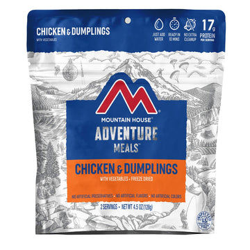 Mountain House Chicken & Dumplings | Freeze Dried Backpacking & Camping Food |6-Pack