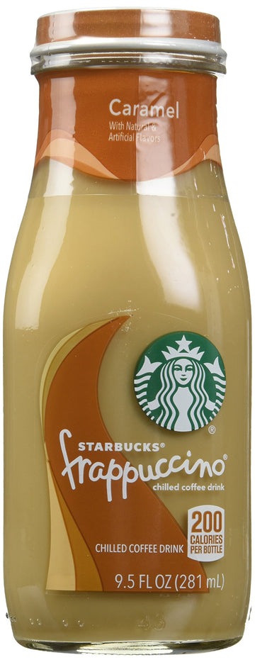 Starbucks Frappuccino Coffee Drink, Caramel, 9.5 Ounce (Pack of 15)