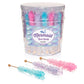 Mermaid Rock Candy Crystal Sticks - 36 Indiv. Wrapped - Pink, Light Blue, Lavender