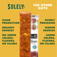 Solely - Organic Spicy Pineapple Chili And Salt Fruit Jerky - 12 Individually Wrapped Fruit Strips - Fruit Leather Made From Dri