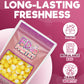 Freeze Dried Sour Lemon Crunchy Candy - 5 Oz Unique Candies Delight Crunchy Treat Snack Gift Sour Heads Citrus