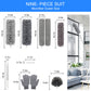 Duster With Extension Pole For Cleaning Ceiling Fans, High Ceilings, In Addition, Dusters For Cleaning Can Also Be Used For Low