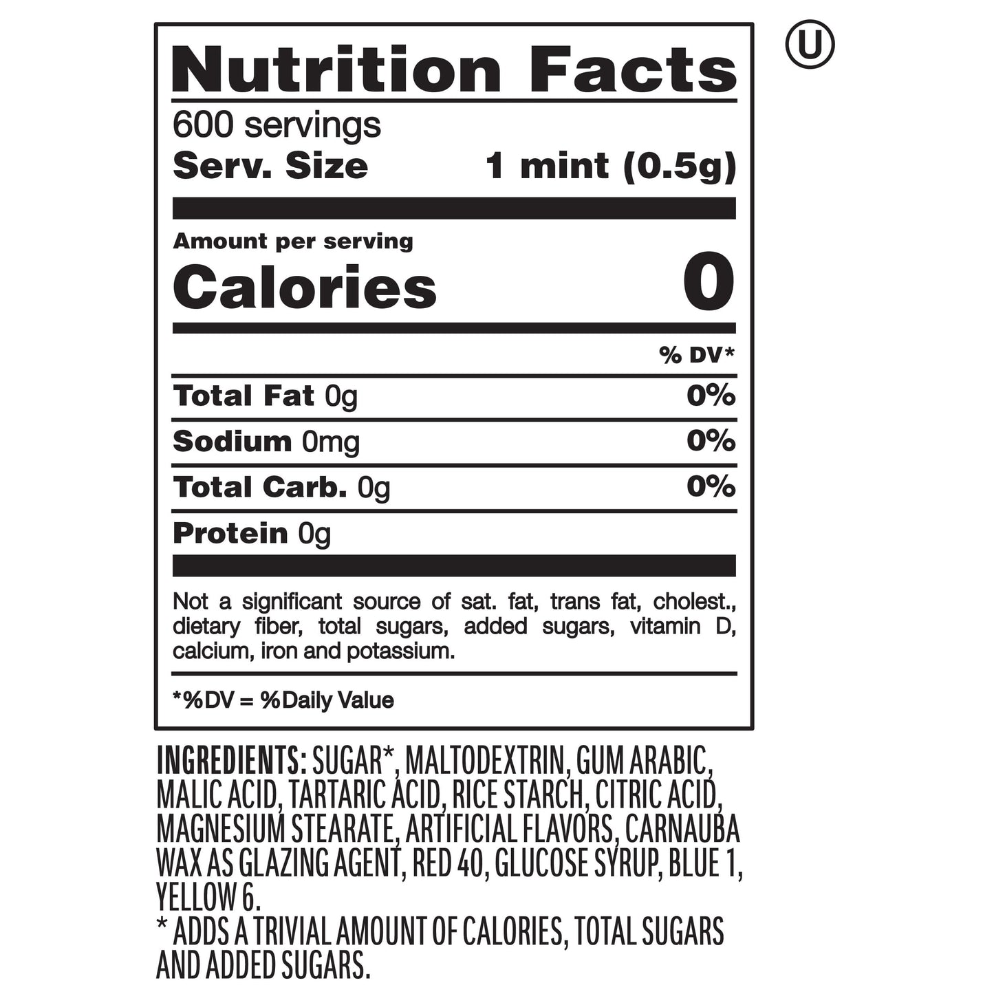 Tic Tac Naughty or Nice Lumps of Coal Sour Cherry Mints, 12 Count, On-the-Go Refreshment, Stocking Stuffers, 0.84 oz Each