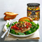 Spicy Olive Bruschetta - Kalamata Sandwich Spread With Peppers And Olive Oil For Muffuletta, Sandwiches, Dips, Crackers, Salads,