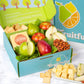 A Gift Inside Deluxe Fruit and Cheese Gourmet Box – Medium Size, Multi-Color