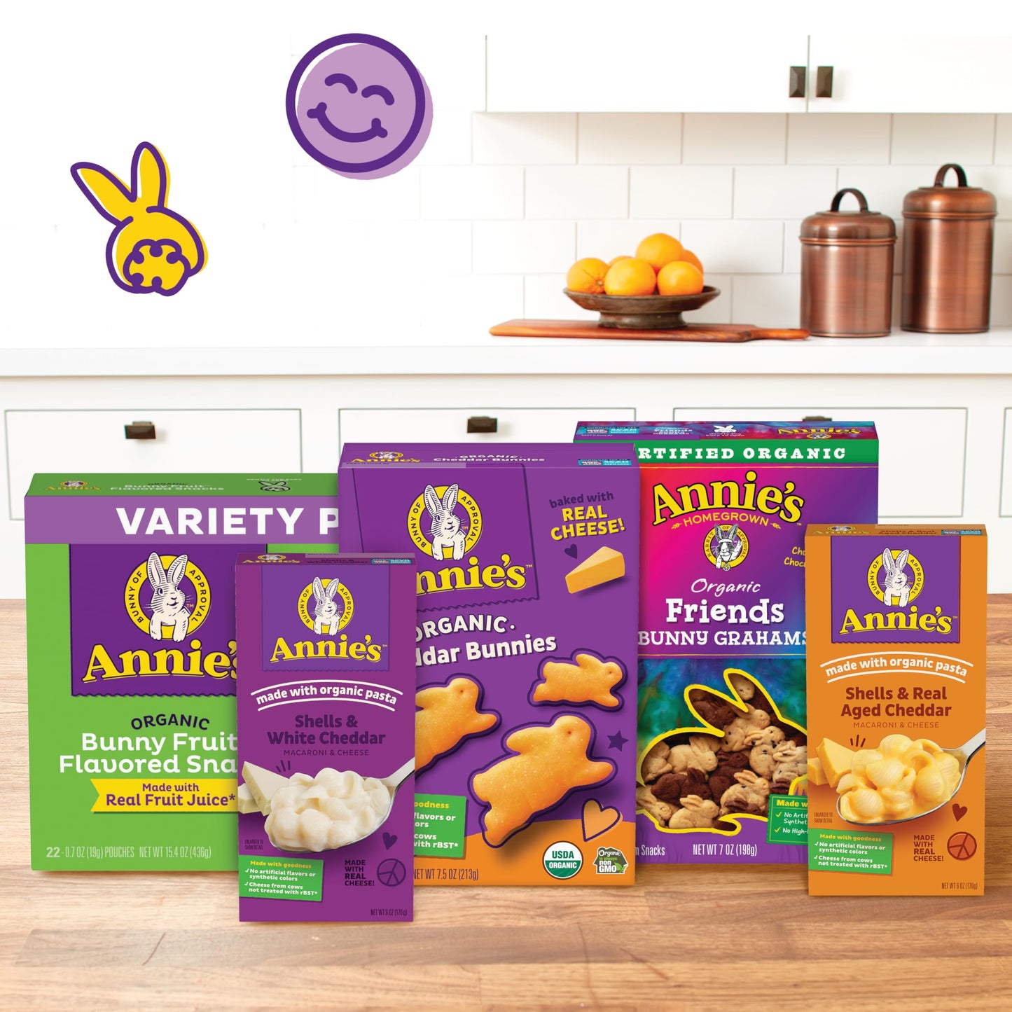 Annies Shells and Real Aged Cheddar Mac and Cheese with Organic Pasta, Made with Real Cheese, Dinner Side or Snacks, 6 oz