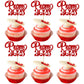 Gyufise 24Pcs Prom 2025 Cupcake Toppers 2025 Graduation Cupcake Picks 2025 Graduation Class of 2025 Cake Decorations For Graduat