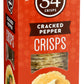 34 Degrees Crisps | Cracked Pepper Crisps | Thin, Light & Crunchy Crisps, Single Pack (4.5Oz)