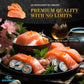 Oceanzen:Premium Quality, Atlantic Salmon -4 Packs Of (2 X 6 Oz Fresh Skinless Fillets) Shipped Frozen,Sashimi Grade - Sustainab