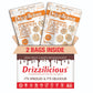 Drizzilicious Mini Rice Cakes - Rice Crisps, Healthy Snack For Mature-Themeds And Kids, Flavored Rice Cakes, Vegan, Gluten Free, Only 90 Calories Per Serving - Pumpkin Spice, 4 Oz (Pack Of 2)