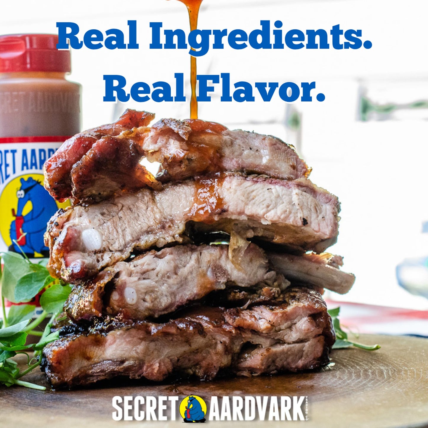 Secret Aardvark Habanero Hot Sauce, Medium Spiced, Non-GMO, Low Sugar, 8 fl oz, BBQ Sauce & Marinade, Model B00AIR3Q38