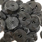Italian Black Licorice Wheels | Bulk Candy | Natural Colors And Flavors, Gmo Free | 3 Pounds