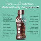OWYN Dark Chocolate Flavored Protein Shake, 20g Protein, 4g Sugar, 3g Fiber, Dairy Free, Plant Based Protein Drink 12 Count