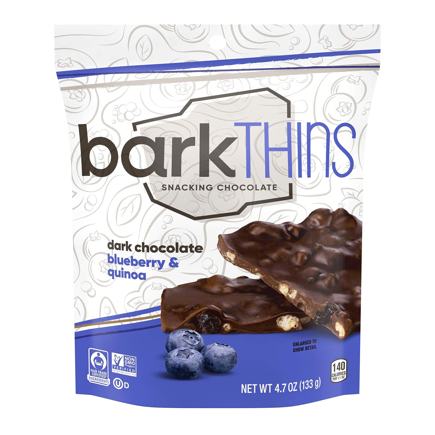 Barkthins Dark Chocolate Blueberry With Quinoa Crunch, 4.7 Oz