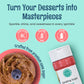 Ocreme Sanding Sugar For Cookie Decorating - Eye-Catching Christmas-Kit Sugar Crystals For Unique Cake Toppings, Cupcakes And Co