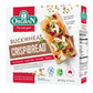 Orgran Gluten Free Toasted Buckwheat Crispibread | Organic Buckwheat Crispbread Vegan Friendly Made With Purity | Egg-Free, Dair
