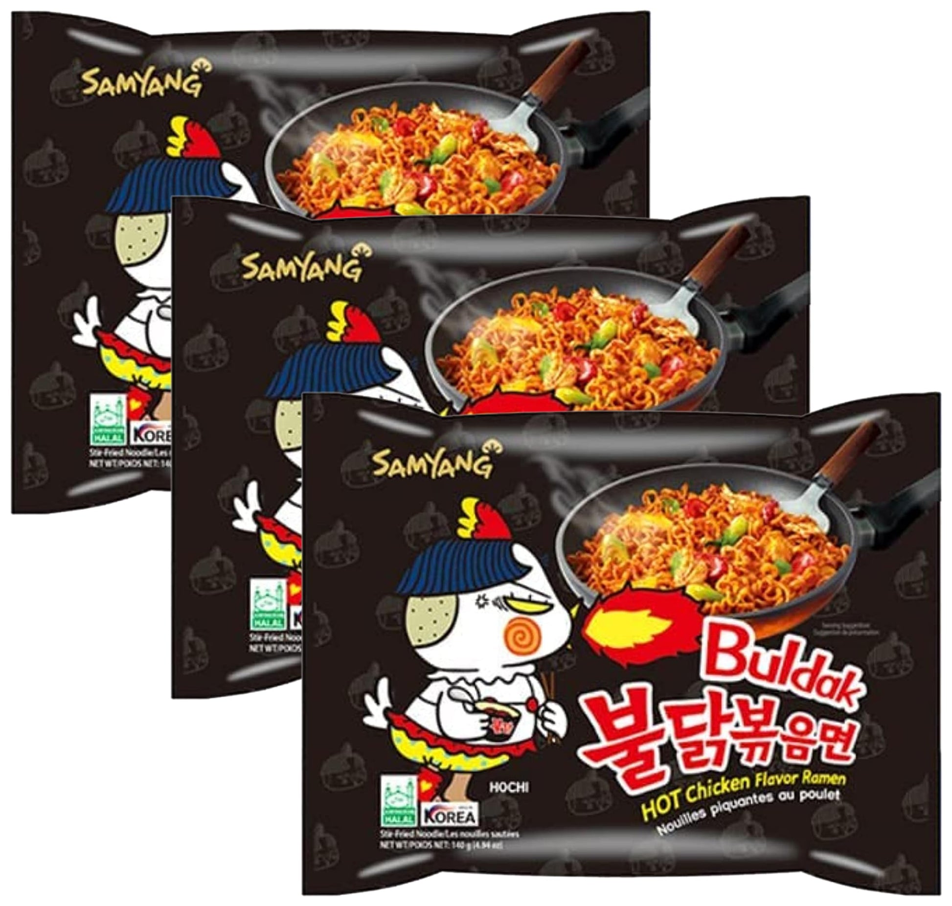 Samyang Ramen/Spicy Chicken Roasted Noodles, 4.93 Ounce (Pack of 15)