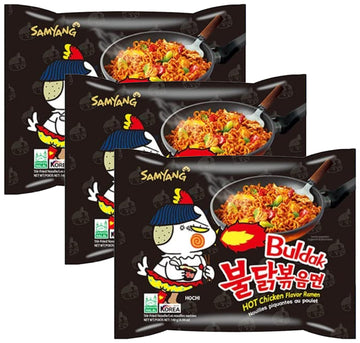 Samyang Ramen/Spicy Chicken Roasted Noodles, 4.93 Ounce (Pack of 15)