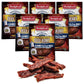 Bridgford Beef Jerky Honey BBQ - High Protein Snack, 6.2 oz Pack of 6, Naturally Smoked, Ready to Eat, Perfect for On-the-Go Snacking