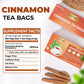 LeafLea Cinnamon Herbal Tea Bags, Caffeine-Free, Sugar-Free, Non-GMO, Vegan, 40 Tea Bags