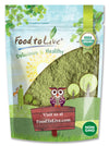 Food To Live Organic Broccoli Powder, 1 Pound - Non-Gmo, Raw, Kosher, 100% Pure, Ground From Whole Vegetables, Vegan Superfood, Bulk, Rich In Fiber, For Juices, Drinks, And Smoothies, Sirtfood