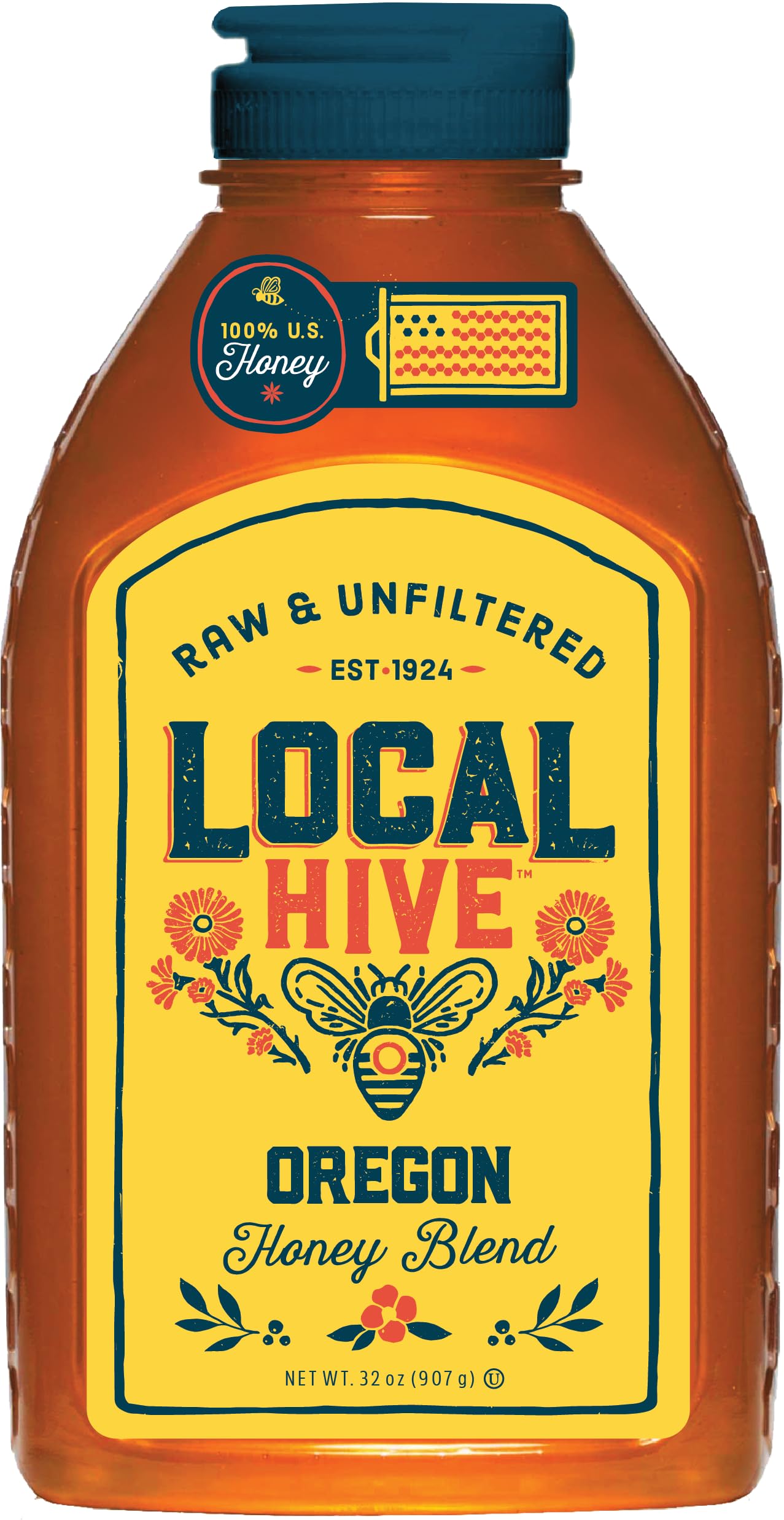 LOCAL HIVE Oregon Honey Blend, 16 OZ