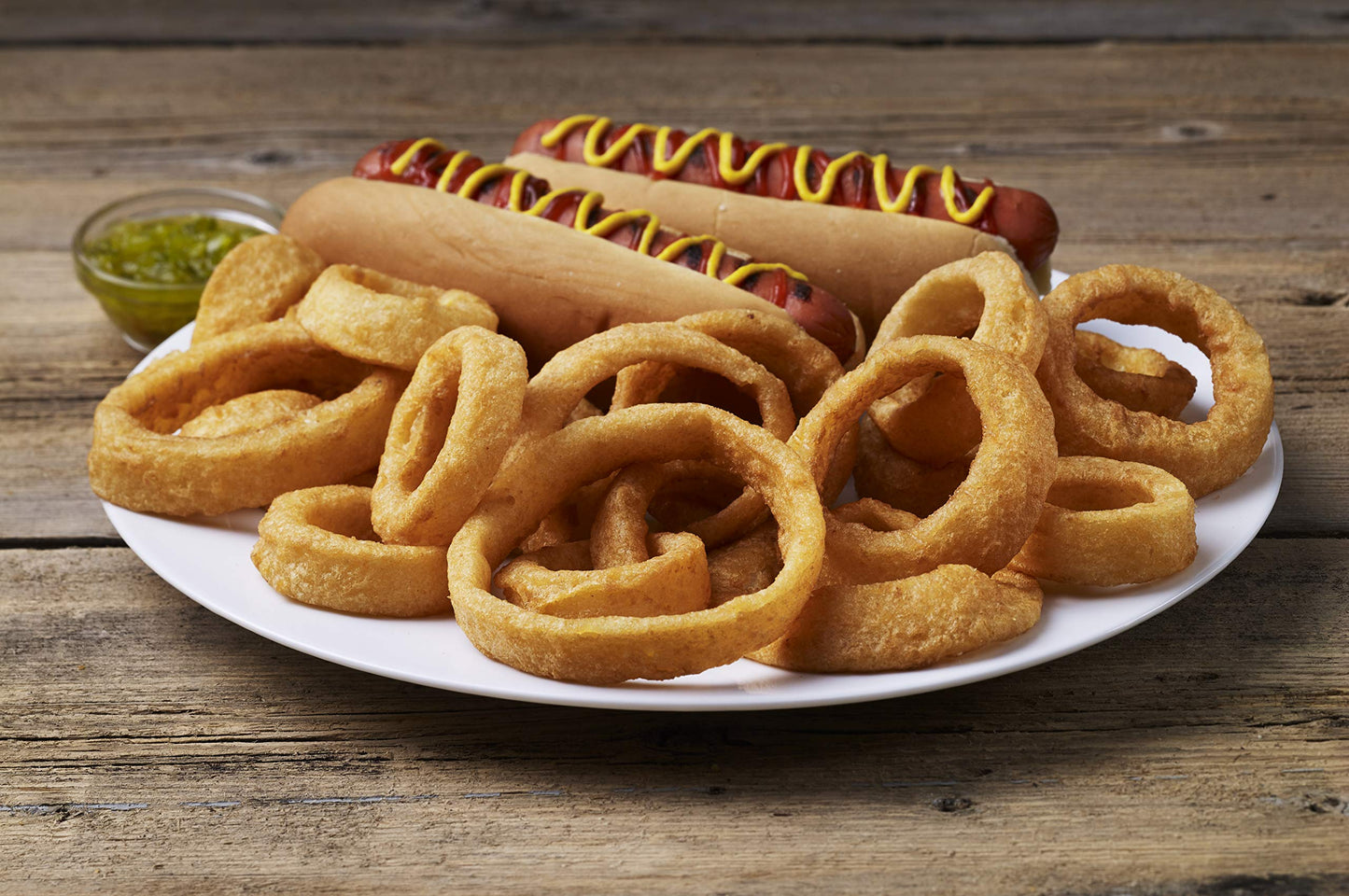 Nathans Famous Thick Sliced Battered Onion Rings, 16 Oz