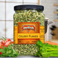 Dried Celery Flakes By It'S Delish, 5 Oz Jumbo Reusable Container | Dehydrated Food And Dried Vegetables For Soup, Stew, Rice, G